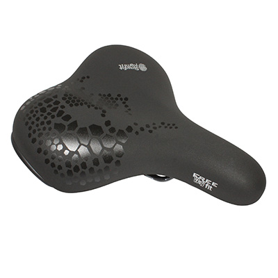 SELLE ROYAL FREEWAY FIT LOISIR A MEMOIRE DE FORME RENFORT LATERAL RELAXED NOIR 257X210MM 550G