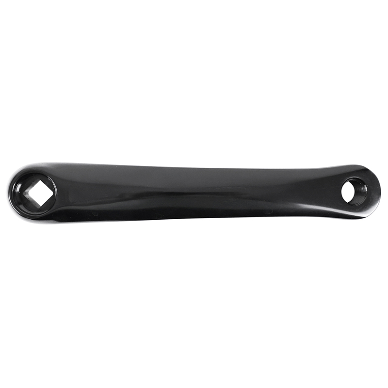 MANIVELLE GAUCHE 175 NEWTON ALU FORGE ETROITE NOIR (SUR CARTE)