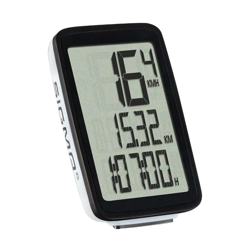 COMPTEUR SIGMA PURE 1 NOIR-BLANC ATS SANS FIL (5 FONCTIONS) GRAND ECRAN 3 LIGNES POUR FONCTIONS VITESSE-DISTANCE-DUREE