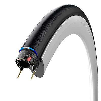 PNEU ROUTE 700 X 23 VITTORIA RUBINO PRO 4 NOIR GRAPHENE 2.0  TS (23-622)