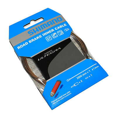 CABLE DE FREIN SHIMANO ROUTE POLYMERE 1,2MM 2,10M ULTEGRA 6800-DURA ACE 9000 (VENDU A L'UNITE)