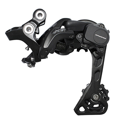 DERAILLEUR VTT ARRIERE SHIMANO 11V. XT SHADOW + M8000 NOIR SGS