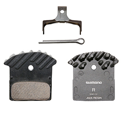 PLAQUETTE DE FREIN VTT SHIMANO XTR M9000-M9020-M985 XT M8100-M8000-M785 SLX M7100-M7000 M675-M666 DEORE M6000-M615- RS785 (SHIMANO ORIGINE ICE-TECH RESINE) - J05A (PAIRE SUR CARTE) (VOIR ARGUMENTAIRE)