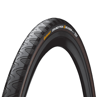 PNEU ROUTE 700 X 28 CONTINENTAL GRAND PRIX 4-SEASON NOIR-NOIR TS (28-622)