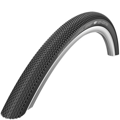 PNEU GRAVEL 700 X 35 SCHWALBE G-ONE ALLROUND NOIR RENFORT RACE GUARD TUBELESS READY TS (35-622) COMPATIBLE VAE