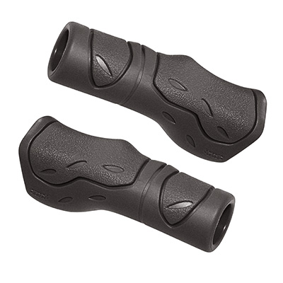 POIGNEE CITY-VTC PROGRIP 969 ERGONOMIQUE NOIR L120MM DECOUPABLE (PAIRE)