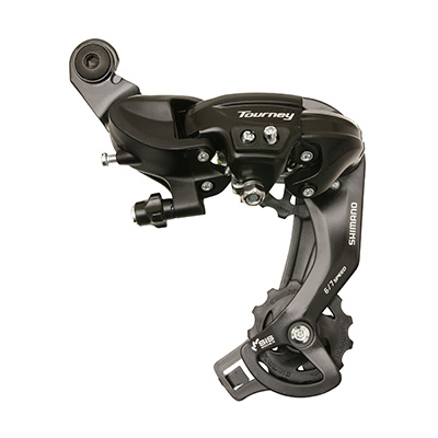 DERAILLEUR VTT ARRIERE SHIMANO TY300  6-7V. TOURNEY A VISSER