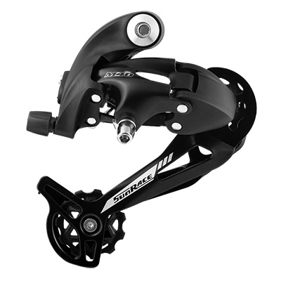 DERAILLEUR VTT ARRIERE SUNRACE M41 7-8V. CHAPE LONGUE A VIS (COMPATIBLE SHIMANO)