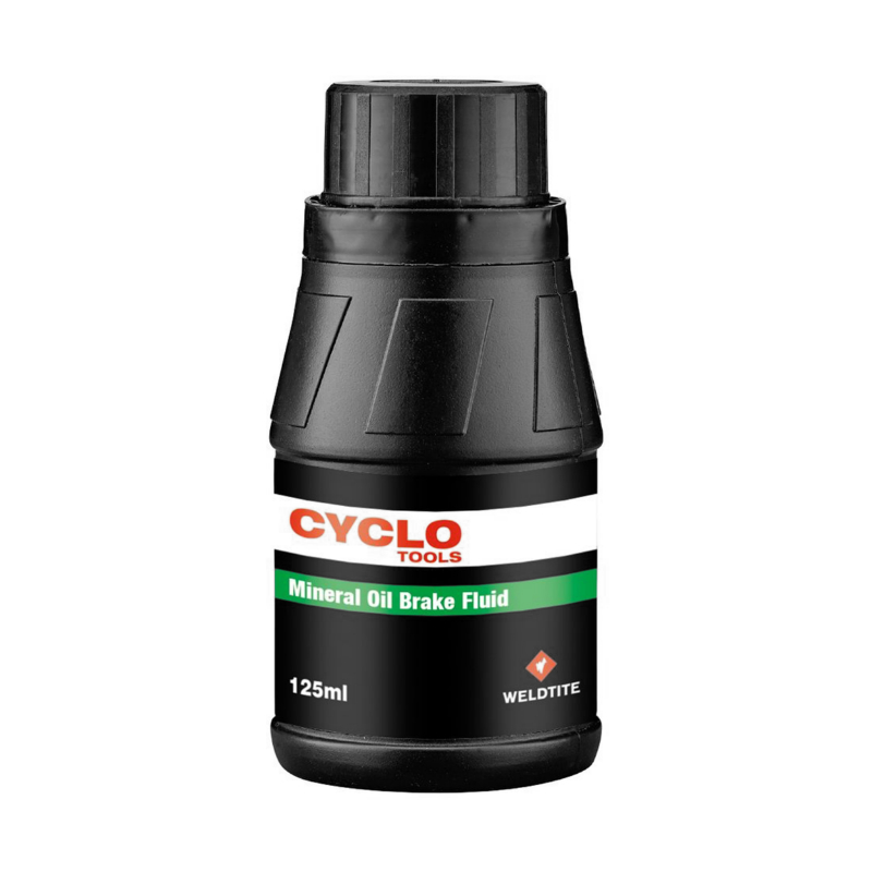 LIQUIDE DE FREIN - HUILE VELO WELDTITE MINERAL POUR SHIMANO-TEKTRO-MAGURA (125ML)