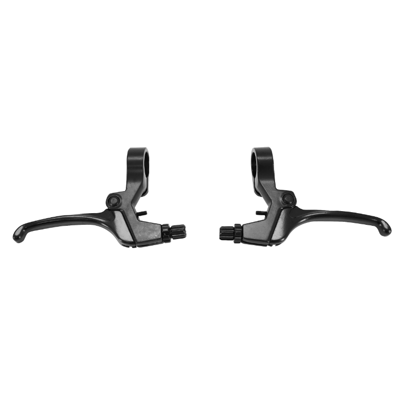 LEVIER DE FREIN VTT-VTC V-BRAKE 3 DOIGTS P2R ALU NOIR (PAIRE)