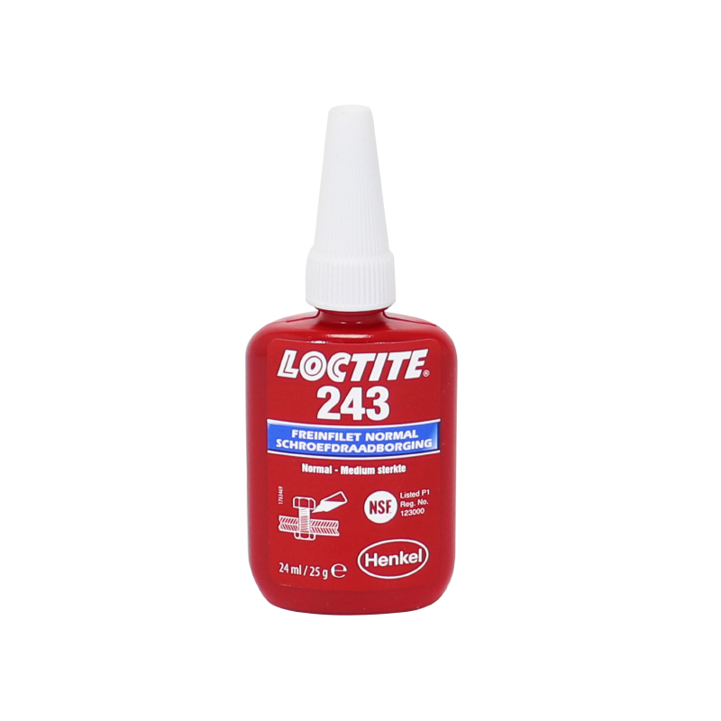 FREIN FILET NORMAL LOCTITE 243 A RESISTANCE MOYENNE (FLACON 24 ML SOUS BLISTER) FREIN FILET NORMAL LOCTITE 243 A RESISTANCE MOYENNE (FLACON 24 ML SOUS BLISTER)