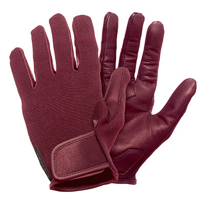 GANTS VELO ADULTE LONG TUCANO ADAMO ROUGE-MARRON XL  FERMETURE PAR VELCRO (PAIRE)