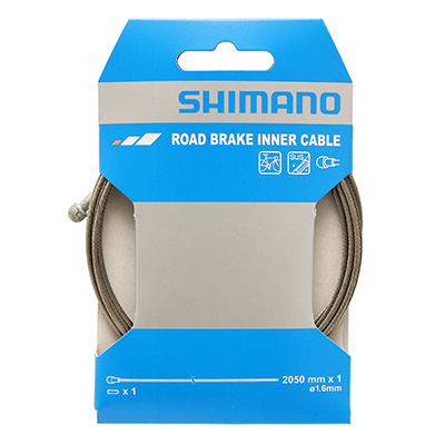 CABLE DE FREIN SHIMANO ROUTE SUS 2,05M (VENDU A L'UNITE)