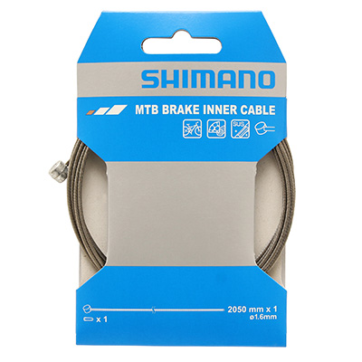 CABLE DE FREIN SHIMANO VTT SUS 2,05M (VENDU A L'UNITE)