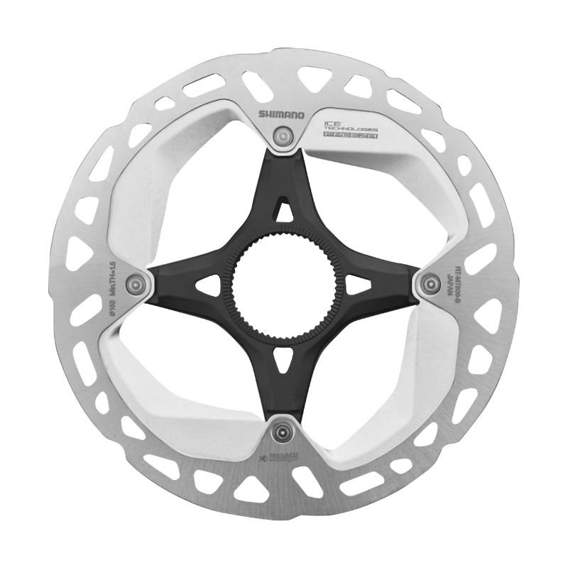 DISQUE DE FREIN ROUTE CENTERLOCK SHIMANO ICE TECH 160MM   -RT800S (OFFRE SPECIALE)