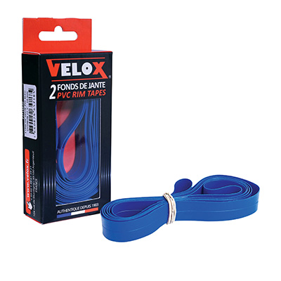 FOND DE JANTE VELOX PVC ROUE 700 EN 16MM (VENDU PAR 2 EN BOITE)