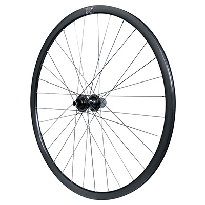 ROUE GRAVEL - ROUTE DISQUE BLOCAGE 700 PULSE 17 ARRIERE MOYEU BILLE CENTERLOCK NOIR CASSETTE 11-10V JANTE 17C 32 RAYONS ACIER NOIR