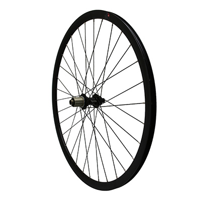 ROUE GRAVEL - ROUTE DISQUE 700 PULSE 19 ARRIERE MOYEU ROULEMENT CENTERLOCK NOIR CASSETTE 11-10V TUBELESS READY AXE TRAVERSANT 12-142 JANTE 19C 32 RAYONS ACIER NOIR