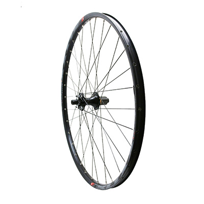 ROUE VTT DISQUE 29" KLIXX BOOST TUBELESS READY ARRIERE NOIR A ROULEMENTS DISQUE 6 TROUS CASSETTE TYPE SHIMANO 11-10-9V  AXE TRAVERSANT 12-148 - JANTE 23C 32 RAYONS   ALL MOUNTAIN