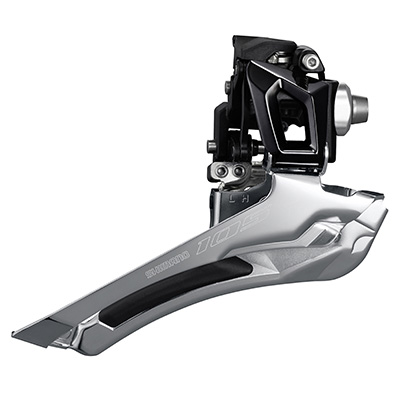 DERAILLEUR ROUTE AVANT SHIMANO 11V. 105 R7000 NOIR DOUBLE BRASER