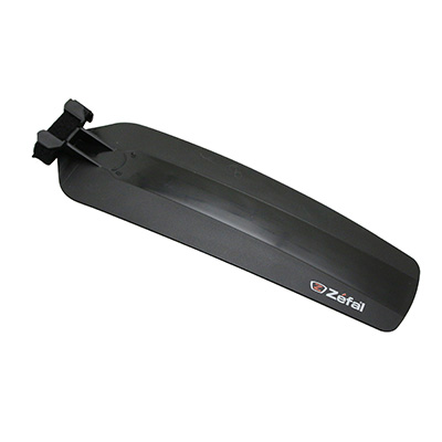 GARDE BOUE CITY AR 700X35-45 ZEFAL SHIELD S10 NOIR FIXATION RAIL DE SELLE