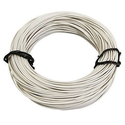 FIL ELECTRIQUE  0,50MM2  7-10  MULTIBRIN  BLANC (50M)  -SELECTION P2R-