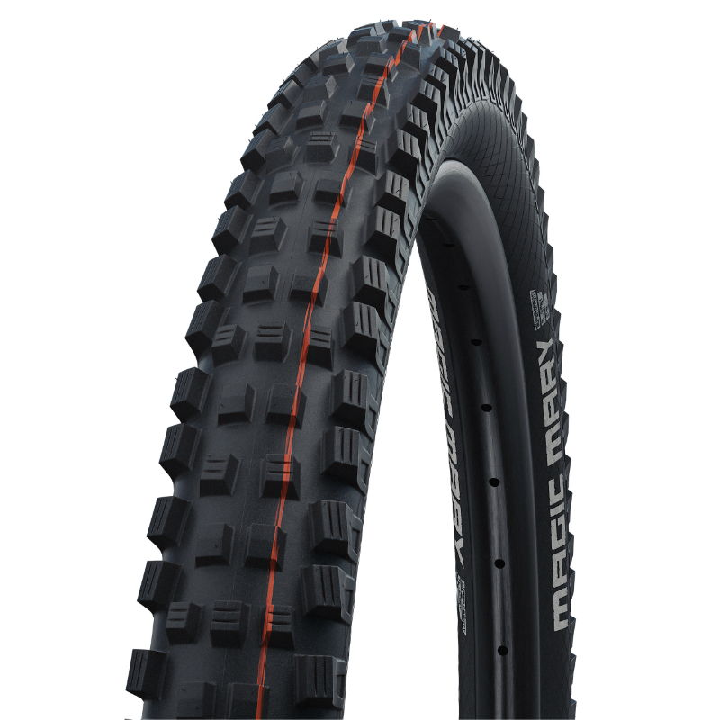 PNEU VTT GRAVITY 29 X 2.60 SCHWALBE MAGIC MARY EVO ADDIX SUPER GRAVITY SOFT NOIR TUBELESS READY TS (65-622) COMPATIBLE VAE