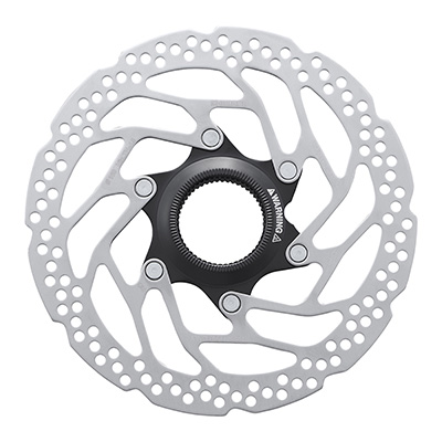 DISQUE DE FREIN VTT CENTERLOCK SHIMANO 160MM STEPS (COMPATIBLE PLAQUETTE RESINE UNIQUEMENT)