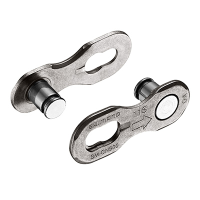 CONNECTEUR DE CHAINE VELO 11V. SHIMANO (BLISTER DE 2 PIECES) (ATTACHE RAPIDE)