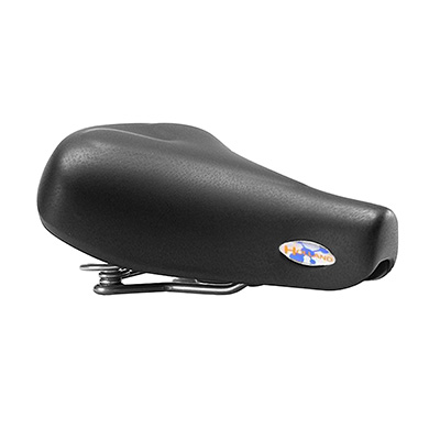 SELLE ROYAL CITY HOLLAND AVEC GEL ET RESSORTS NOIR 247X219MM 690G