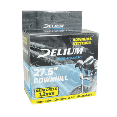 CHAMBRE A AIR VELO 27.5 X 2.20-2.50 DELI RENFORCEE DESCENTE VALVE PRESTA (OFFRE LIMITEE)