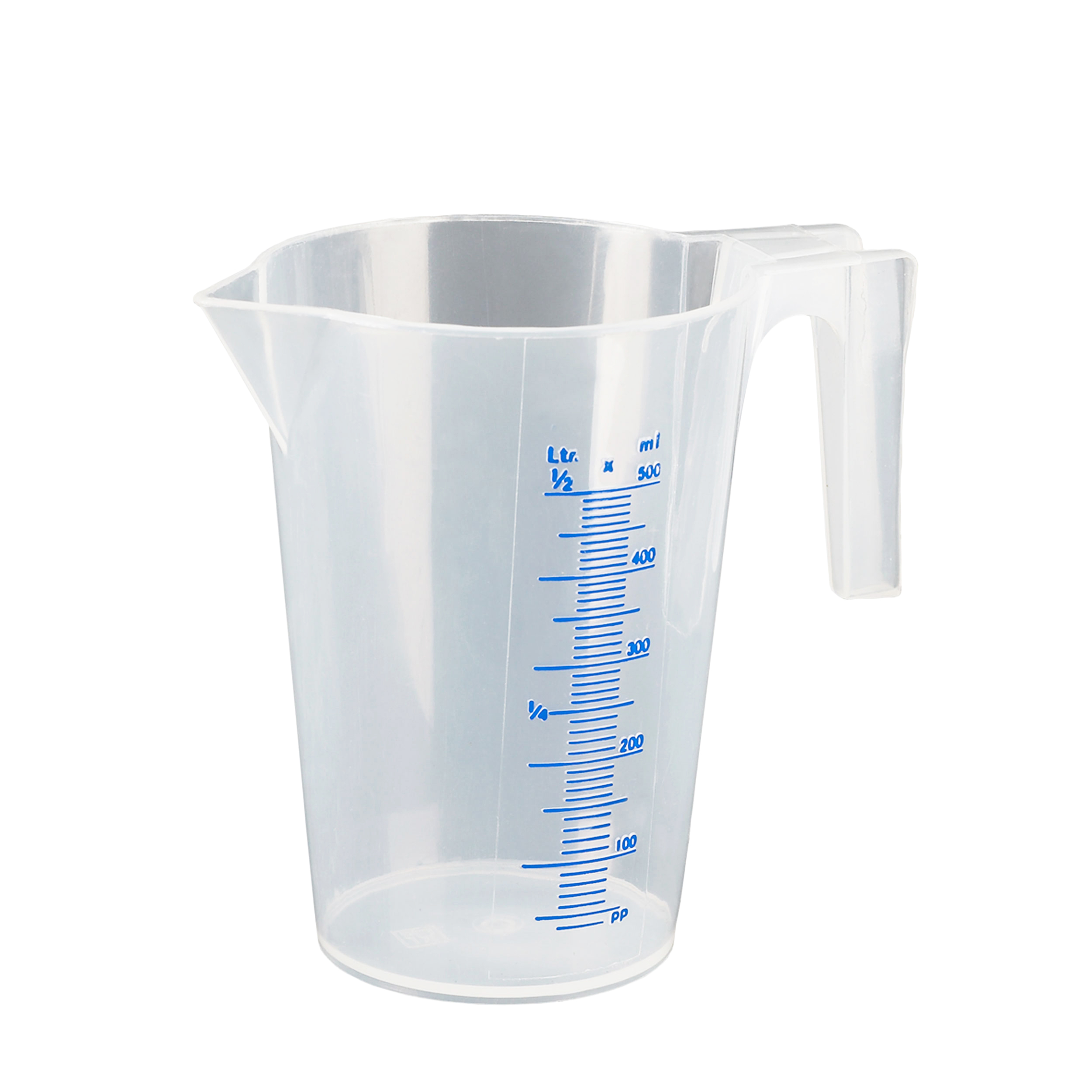 DOSEUR-BROC PRESSOL EN POLYPROPYLENE GRADUE TRANSPARENT  500ML  (VENDU A L'UNITE)