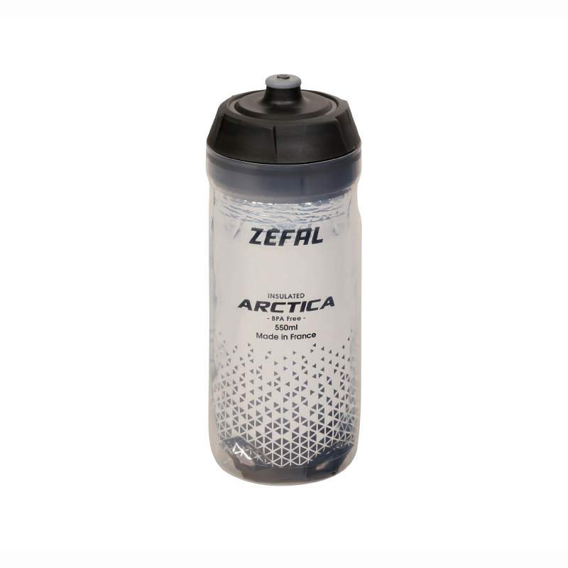 BIDON ISOTHERM ZEFAL ARCTICA 55 NOIR-ARGENT 550ML (+ 2H30) (VISSABLE)