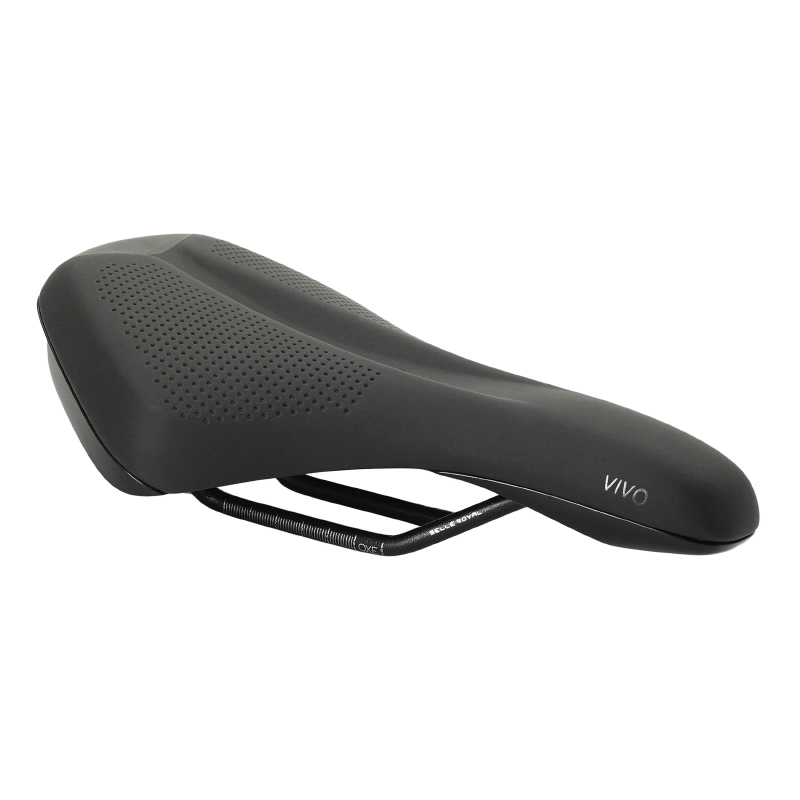 SELLE ROYAL CITY VIVO MEMOIRE DE FORME REFLECTIVE NOIR UNISEX 250X160MM 375G