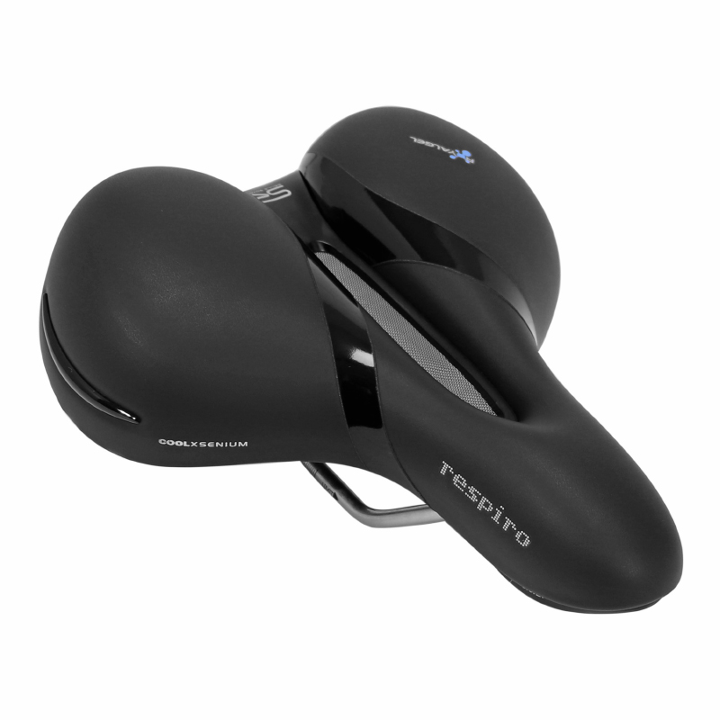 SELLE ROYAL RESPIRO LOISIR GEL CONFORT MAX RELAXED AVEC PROTECTION LATERALE ET ELASTOMERE NOIR 256X227MM 771G SELLE ROYAL RESPIRO LOISIR GEL CONFORT MAX RELAXED AVEC PROTECTION LATERALE ET ELASTOMERE NOIR 256X227MM 771G