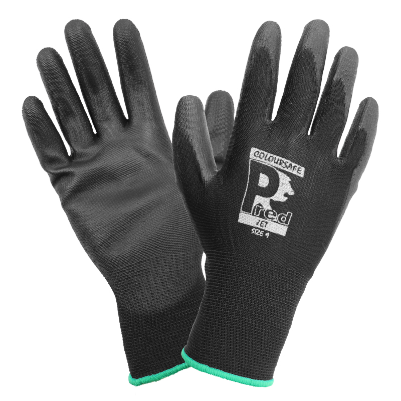 GANTS ATELIER POLYURETHANE NOIR HOMOLOGUE CE - TAILLE  9  (PAIRE)