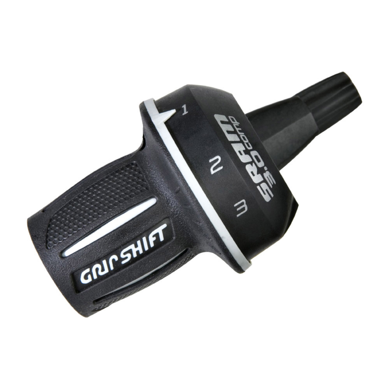 MANETTE VTT SRAM GRIPSHIFT 3V. 3.0 GAUCHE NOIR - POIGNEE TOURNANTE