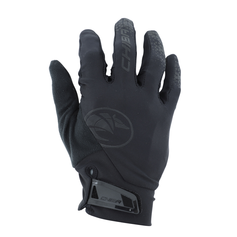 GANTS VELO CITY LONG CHIBA TOURING BIOXCELL NOIR LONG   S (PAIRE SUR CARTE) AVEC RENFORTS PAUME DE MAIN - QUALITE ALLEMANDE -