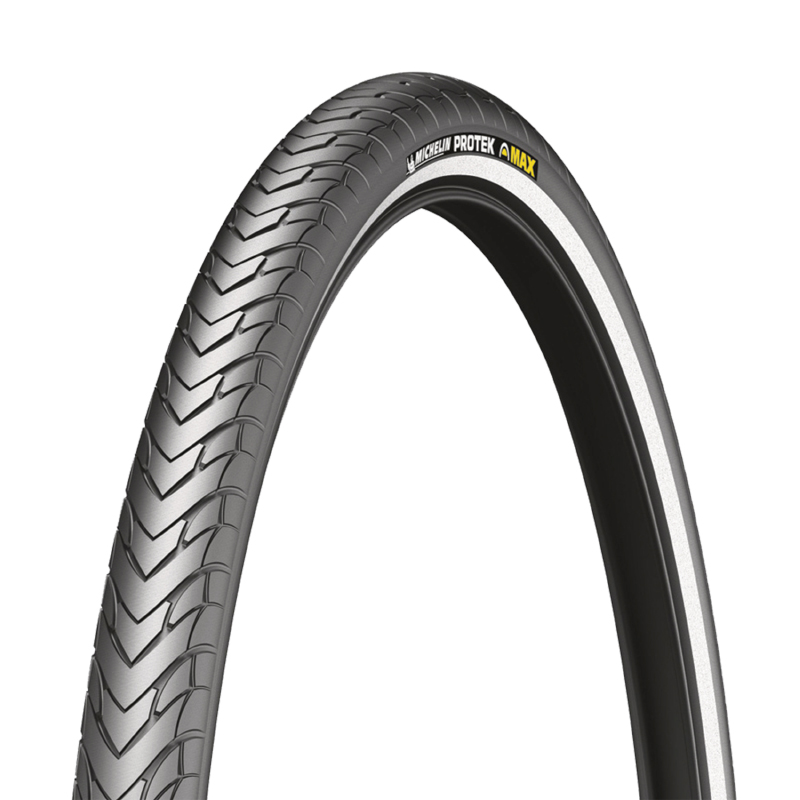 PNEU VTT URBAIN 26 X 2.20 MICHELIN PROTEK MAX RENFORT 5MM NOIR TR (56-559) FLANC REFLEX COMPATIBLE VAE