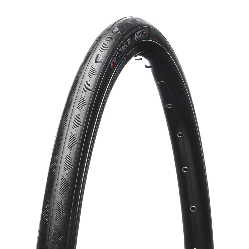 PNEU ROUTE 700 X 25 HUTCHINSON NITRO 2 NOIR TR (25-622)