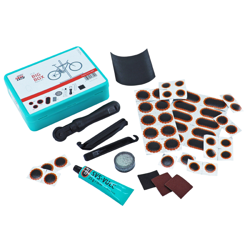 KIT REPARATION CHAMBRE A AIR TT15 BIG BOX  (SPECIAL ATELIER OU LOUEUR)  -TIP TOP-  (5061500)