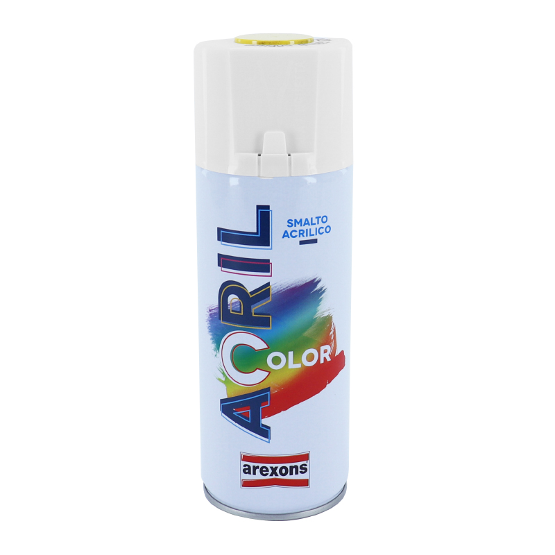 BOMBE DE PEINTURE AREXONS ACRYLIQUE JAUNE COLZA RAL 1021 (AEROSOL 400 ML) (3942)