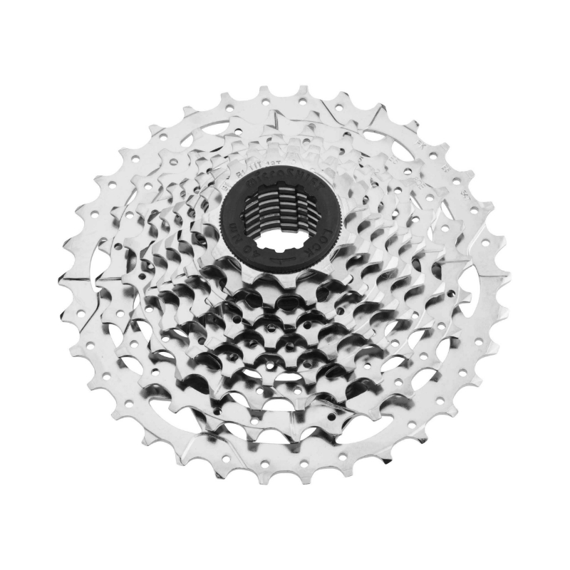 CASSETTE 11V. MICROSHIFT 11-32 POUR SHIMANO-SRAM ROUTE ARGENT (VENDU A L UNITE)   (11-12-13-14-15-17-19-21-24-28-32)