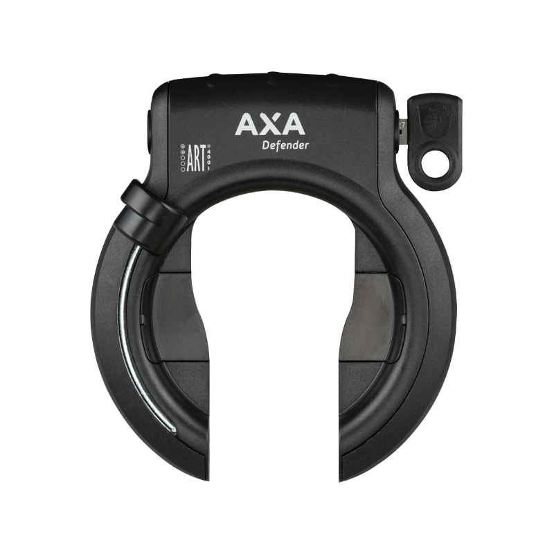 ANTIVOL VELO FER A CHEVAL AXA DEFENDER NOIR (SANS FIXATION) - COMPATIBLE PLUG - SECURITE NIVEAU 12-15 - FIXATION VOIR CODE 186177