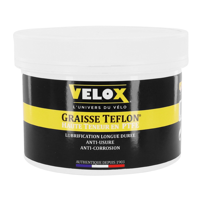 GRAISSE VELO VELOX TEFLON - PTFE LONGUE DUREE (POT 350ML)