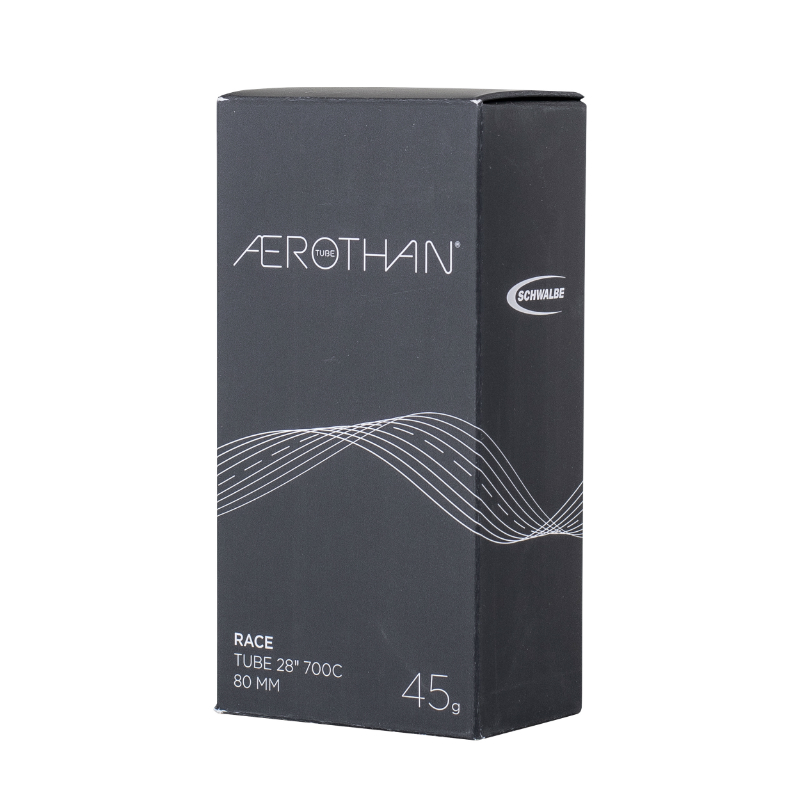 CHAMBRE A AIR VELO 700 X 23-28 SCHWALBE AEROTHAN TPU VALVE PRESTA 80MM (SV20E)