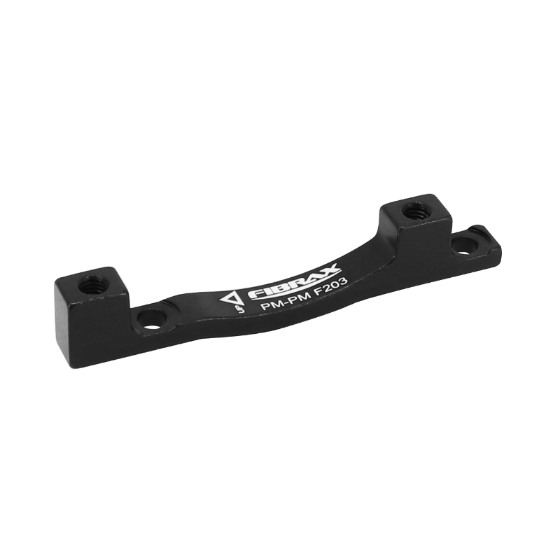 ADAPTATEUR - REHAUSSE FREIN A DISQUE VTT POST-MOUNT AVANT FIBRAX SUR FOURCHE ETRIER 160MM POUR DISQUE 203MM