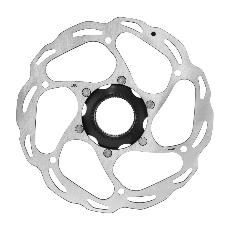 DISQUE DE FREIN VTT CENTERLOCK NEWTON BRAKCO COMPATIBLE SHIMANO ET AUTRES 180MM COMPATIBLE SHIMANO