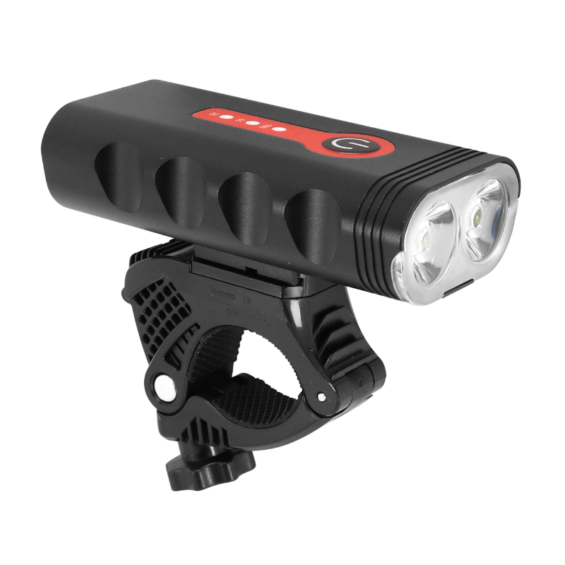 ECLAIRAGE VELO USB AVANT LG-PL1000 SUR CINTRE P2R 1000 LUMENS 4 MODES (AUTONOMIE 3H-6H) NOIR