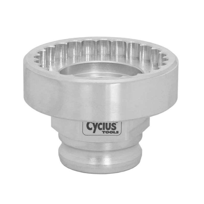 OUTIL PRO DEMONTE BOITIER - CUVETTE CYCLUS POUR SRAM DUB COMPATIBLE AVEC L'OUTIL SNAP.IN 179967 OU CLE 32MM